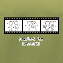 Svatební den - váš nápis (Hana-creative)