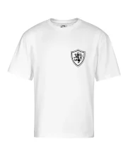 Český lev erb na prsu a na zádech