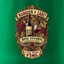 Narozen v září! Víno