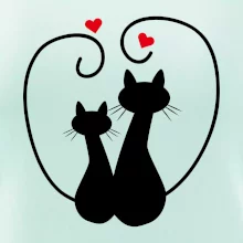 Kočky - Zamilovaný pár