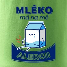 Mléko má na mě alergii