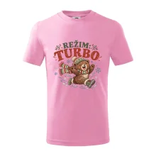 Rodinná vánoční trička - Režim turbo zimní medvídek dítě