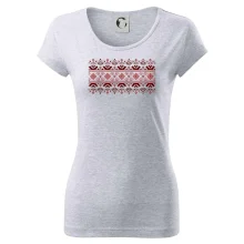 Ukrajinský vzor - červený