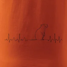EKG křivka kapybara