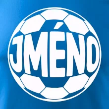 Jméno ve stylu fotbalového míče - Vaše jméno