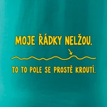 Moje řádky nelžou křivé polní brázdy