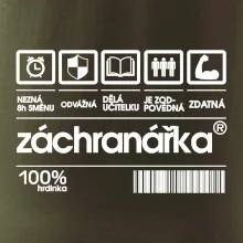 Čárový kód záchranářka