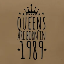 Queens are born in 1989