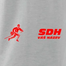 Hasičský sport SDH + váš název ČERVENÁ