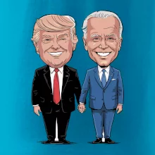 Trump a Biden - velký kamarádi