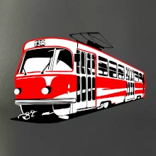 Tramvaj T3R barevná