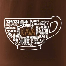 Káva - hrníček názvy