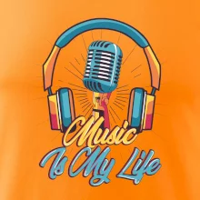 Music is my life sluchátka