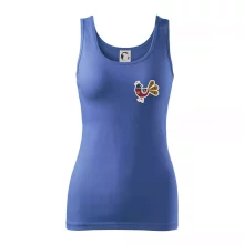 Folklor na prsu slepice