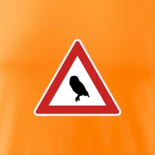 Dopravní značka - Pozor sova