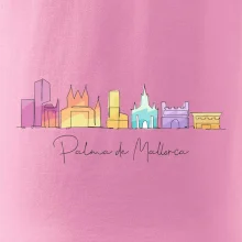 Mallorca - Siluety památek - barevné