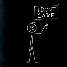 I don't care - postava