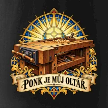 Truhlářský ponk je můj oltář