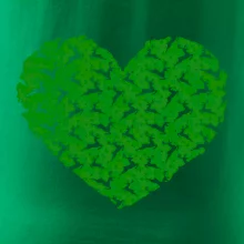 Vánoční jeleni v srdci