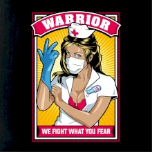 Corona Nurse warrior