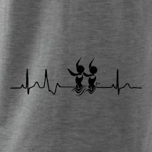 EKG synchronizované plavání