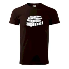 Knihy černobílé na sobě