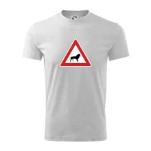 Dopravní značka - Pozor lev