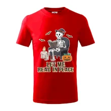 Let me read in peace