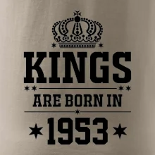 Kings are born in 1953 Kings are born in 1953