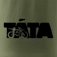 Táta nápis - motorka enduro