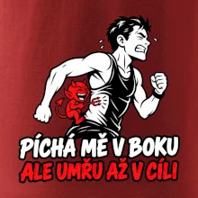 Běžec píchá mě v boku
