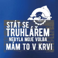 Stát se truhlářem nebyla moje volba