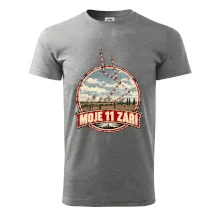 Liblice B bortící se věže moje 11 září retro odznak