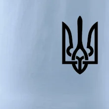 Ukrajina trojzubec prso