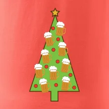 Nic více nepotřebuji - stromeček a pivo (Pecka design)