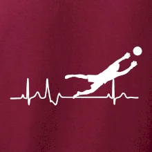 Ekg fotbal brankář