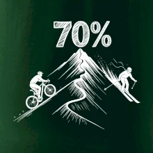 Narozeniny cyklista a lyžař 70