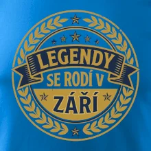 Legendy se rodí v září - Retro emblém