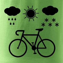 Cyklista za každého počasí