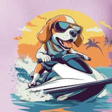 Bígl na vodním skútru