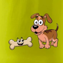 Parové triko - Pes a kost