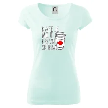 Kafe je moje krevní skupina