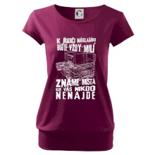 K řidiči náklaďáku buďte vždy milý