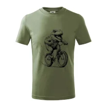 Naštvaný Dinosaurus na kole