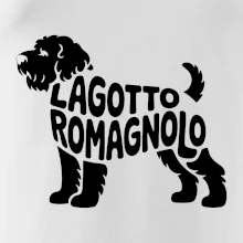 Lagotto romagnolo nápis v těle