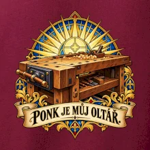 Truhlářský ponk je můj oltář