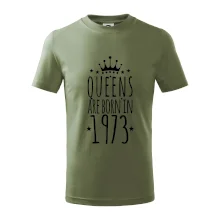 Queens are born in 1973 Queens are born in 1973