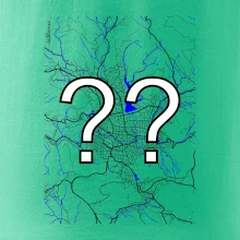 Vaše město - Mapa s vodními toky Vaše město - Mapa s vodními toky