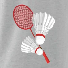 Badminton - pálka a košík