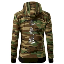 Aikidó maskáčový nápis